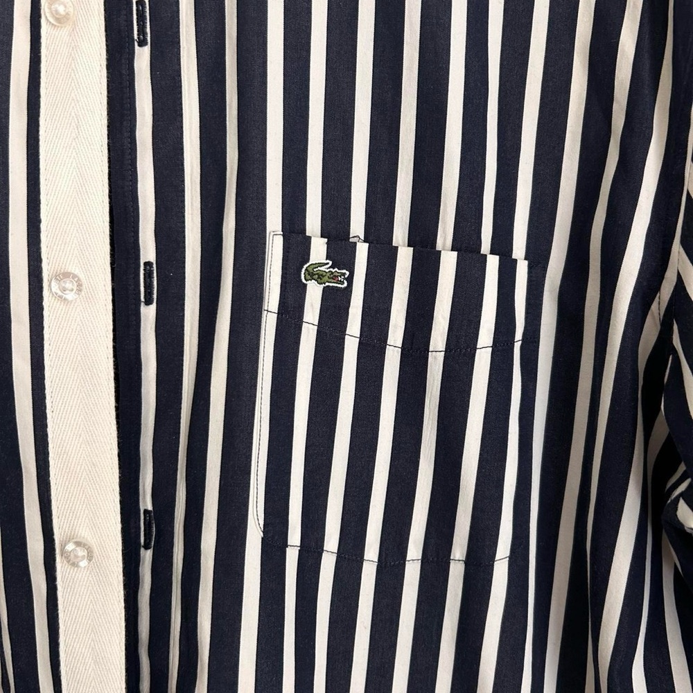 Lacoste Pinstripe Button Down - Picture 5 of 5